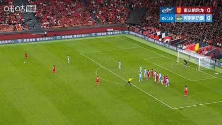 半场-铜梁龙暂0-0河南 迪马塔中框王国明神扑