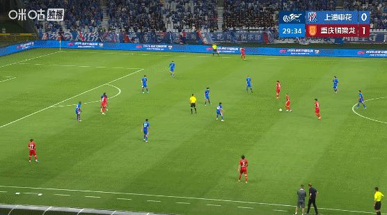 迪马塔脚后跟助攻肯帕努破门 铜梁龙2-0领先申花
